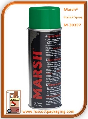 M-30397 Marsh® Stencil Spray, Green, £10.20 + Vat