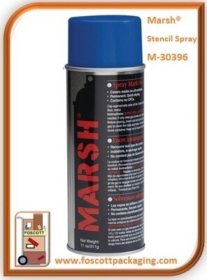 M-30396 Marsh® Stencil Spray, Blue, £10.20 + Vat
