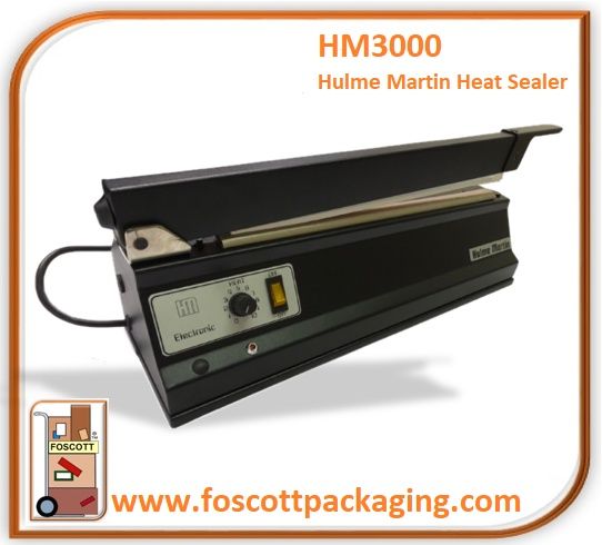 HM3000STD Hulme Martin® Heavy duty heat sealer, Bag Sealer, Industrial Bag Sealer. £495.00 Exc Vat