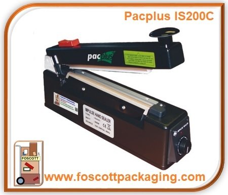 IS200C Pacplus® Impulse Heat Sealers Hand Operated  With Cutter. £107.99 Exc Vat