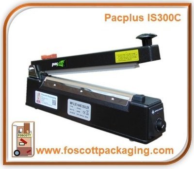IS300C Pacplus® Impulse Heat Sealers Hand Operated  With Cutter. £121.99 Exc Vat