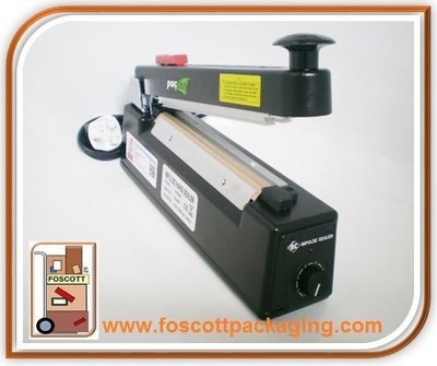 IS400C Pacplus® Impulse Heat Sealers Hand Operated  With Cutter. £161.99 Exc Vat