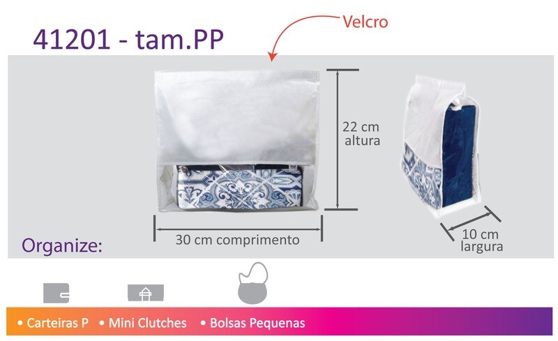 Capa para bolsa tamanho PP