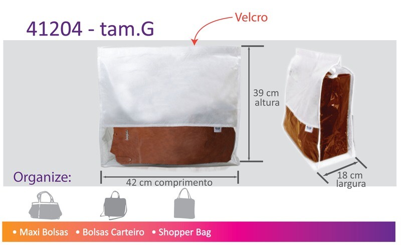 Capa para bolsa tamanho G