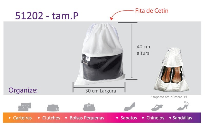 Saquinho de TNT  Tam. P