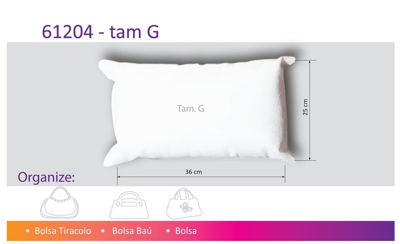Almofada para enchimento de bolso G