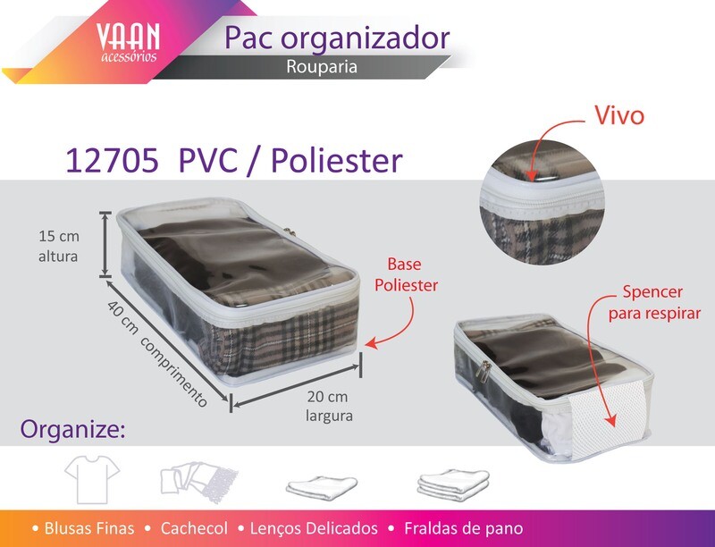 Pac Organizador com vivo
