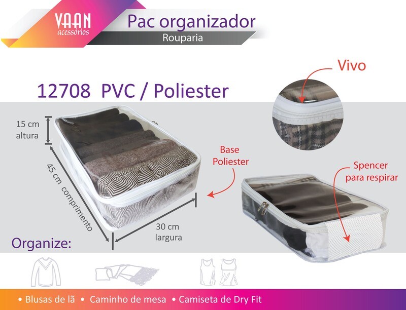 Pac Organizador com vivo