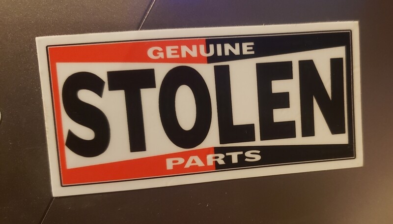 Stolen Parts....