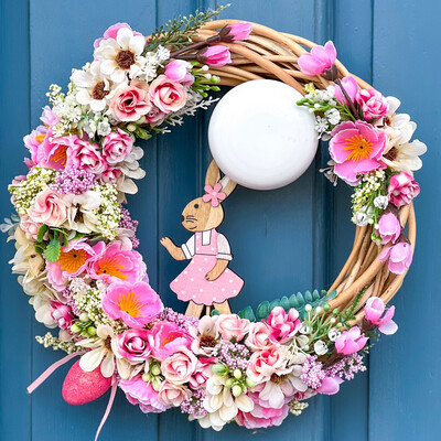Bunny Easter Wreath