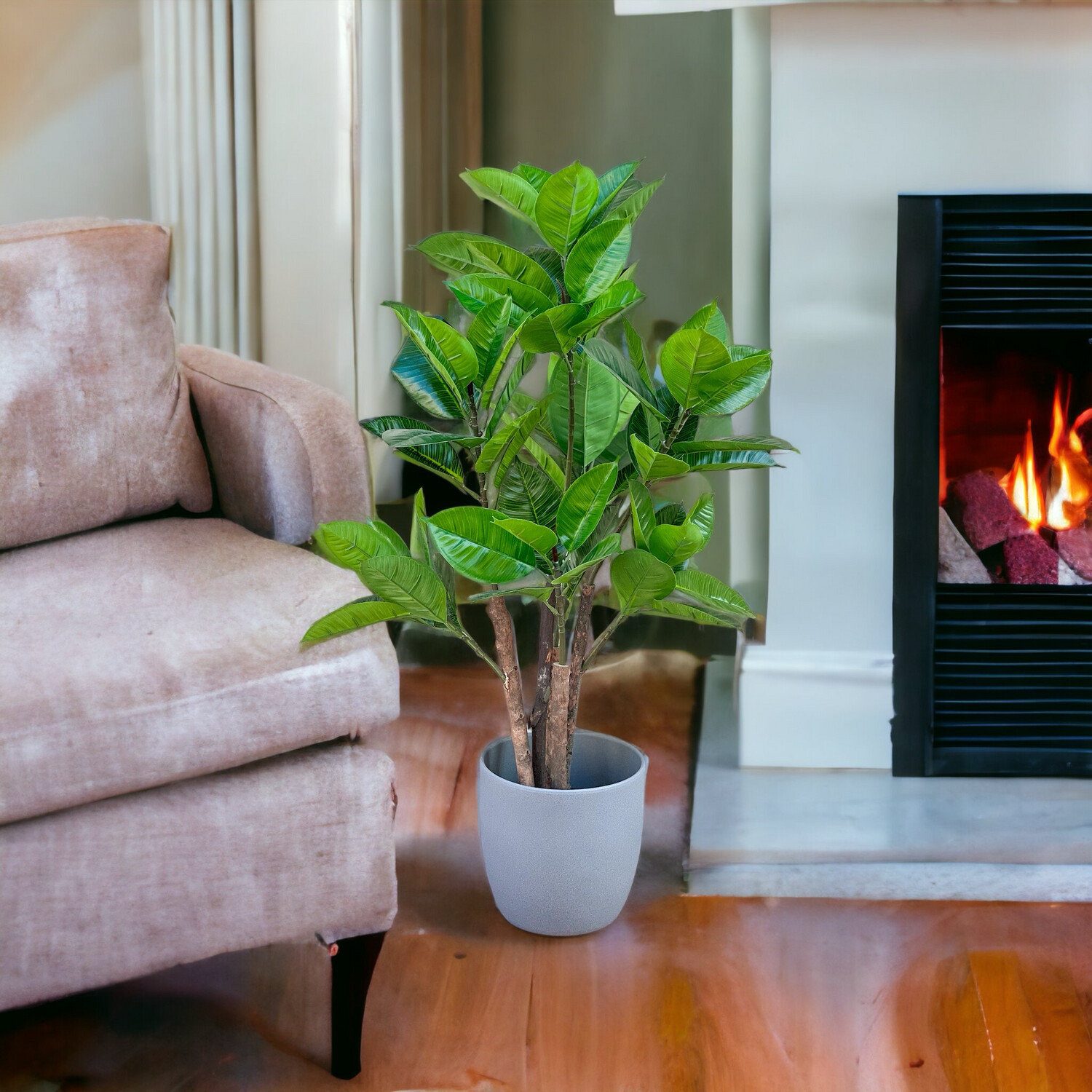 Rubber Plant (Artificial)