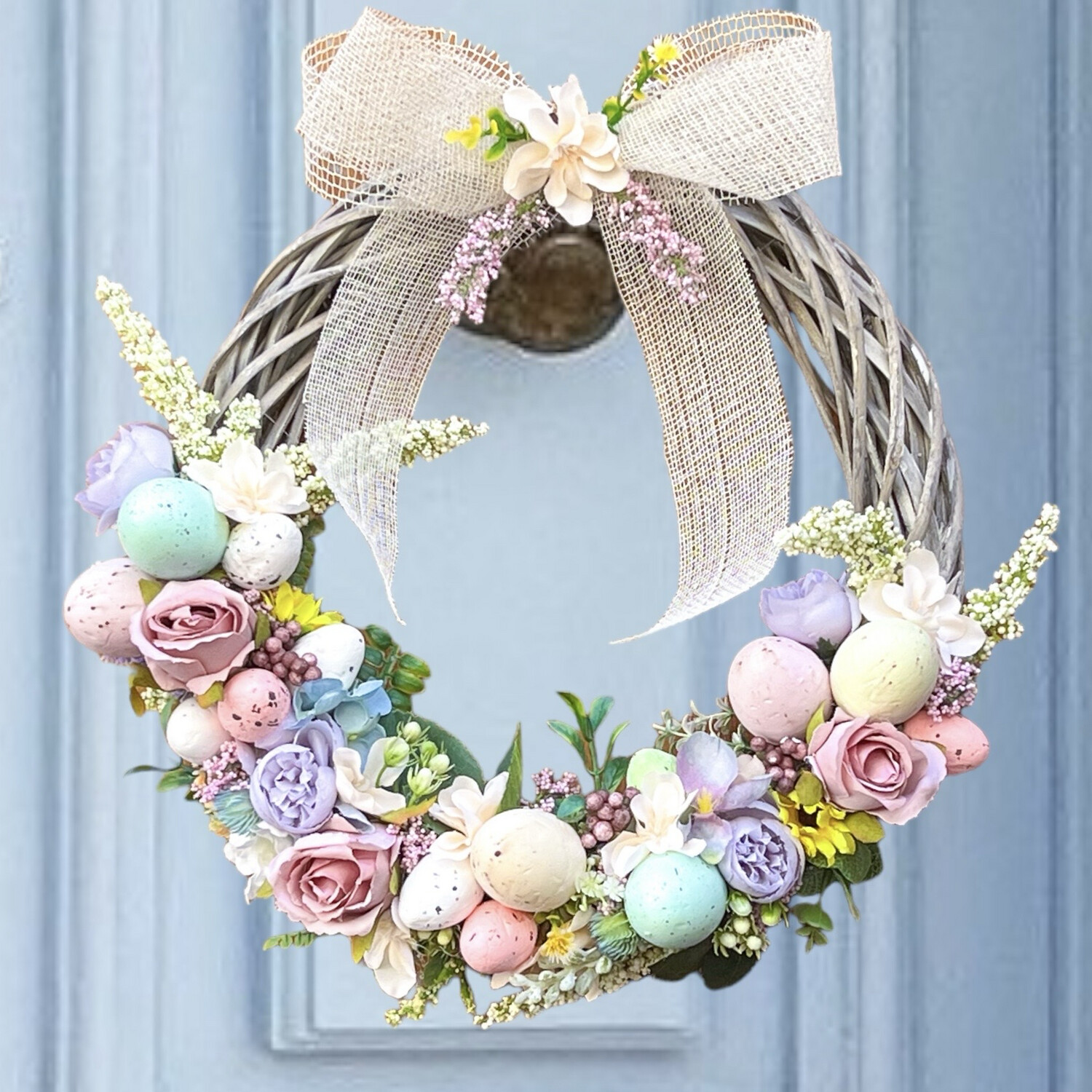 Easter Egg Wreath