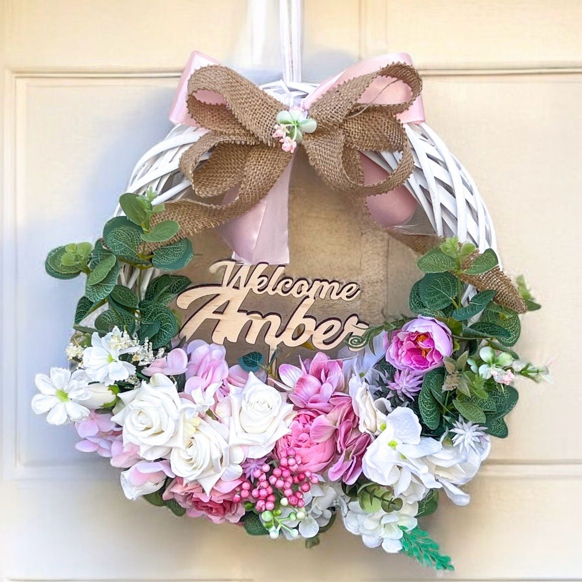 New Born Door Wreath (Artificial)