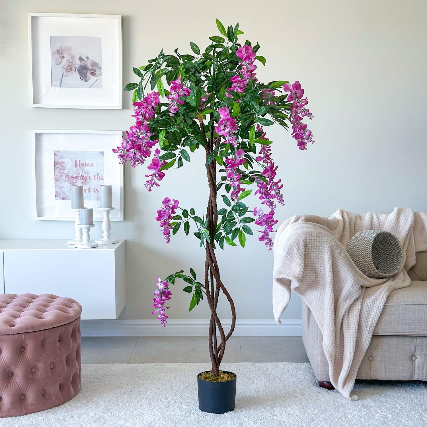 Pink Wisteria (Artificial)