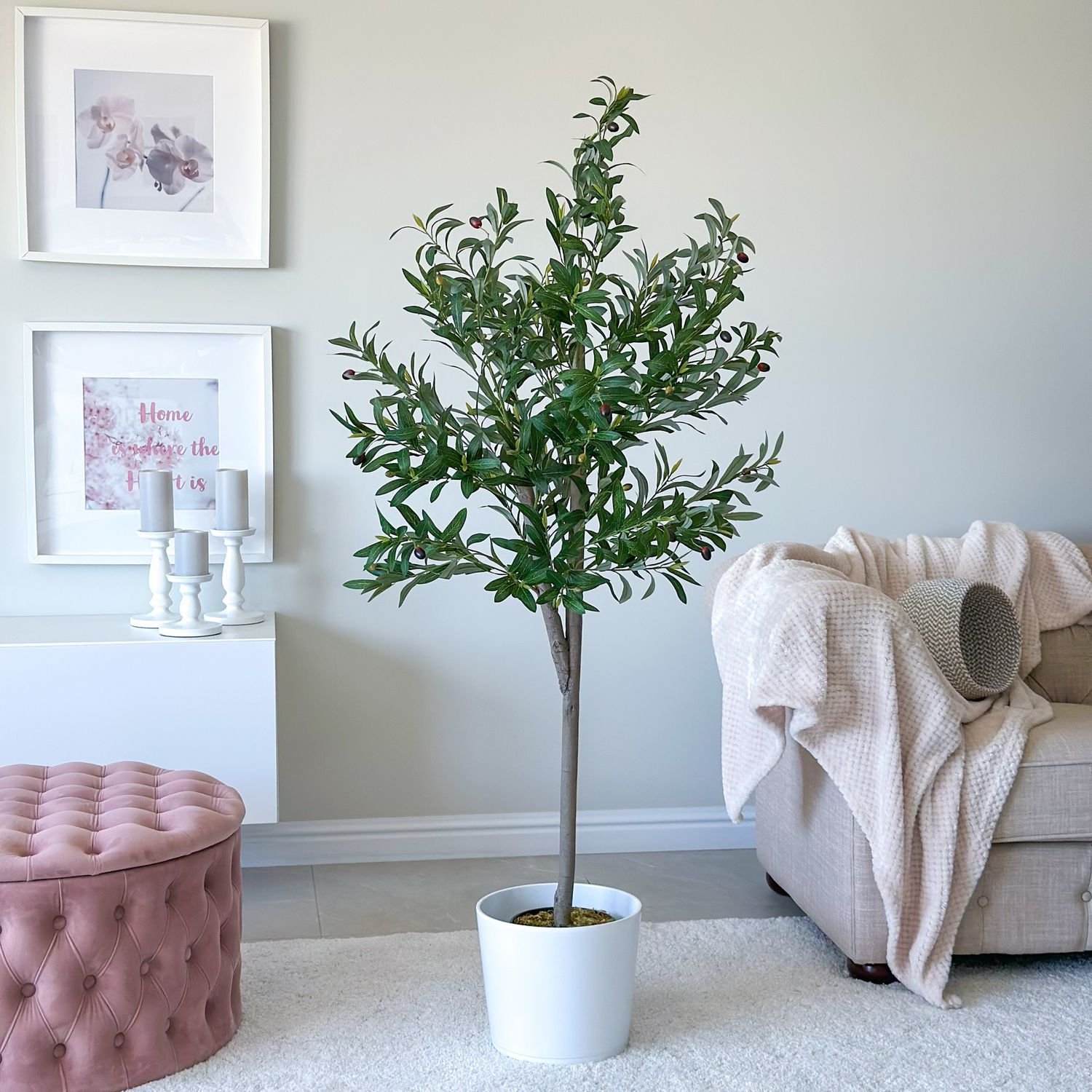 Olive Tree In Pot (Artificial) Olive Tree In Pot (Artificial)