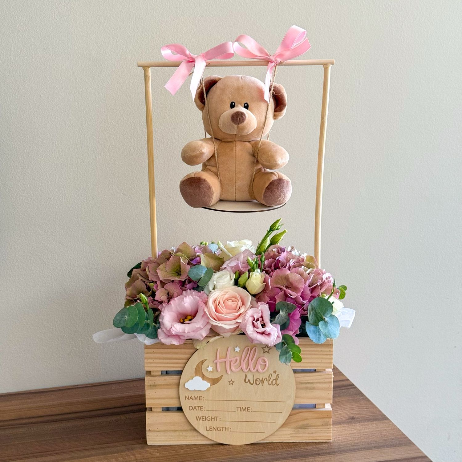Teddy's Welcome Swing - Girl