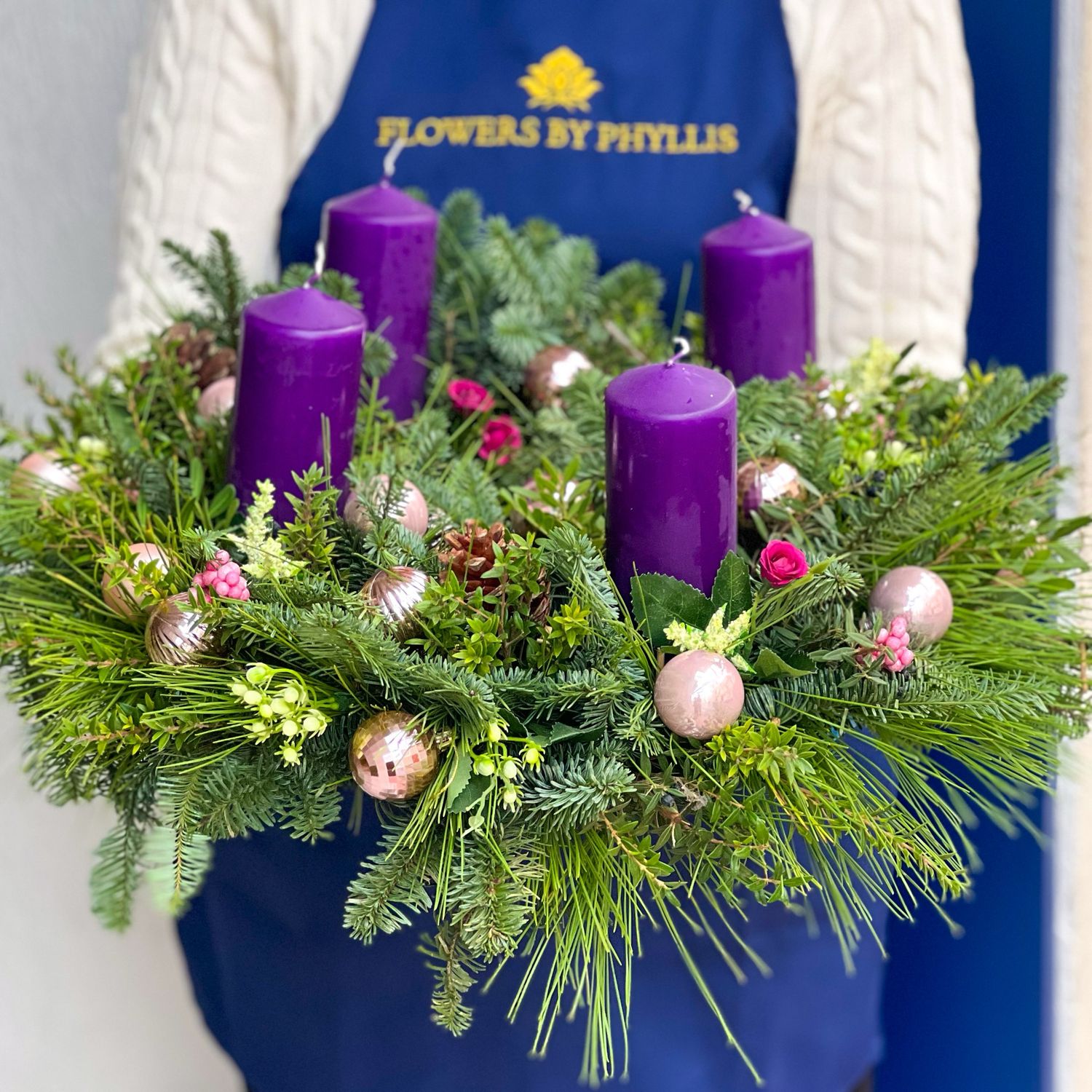 Advent Wreath (Fresh)