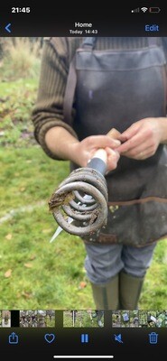 Dandelion/Thistle Lawn Corkscrew - Long Handle
