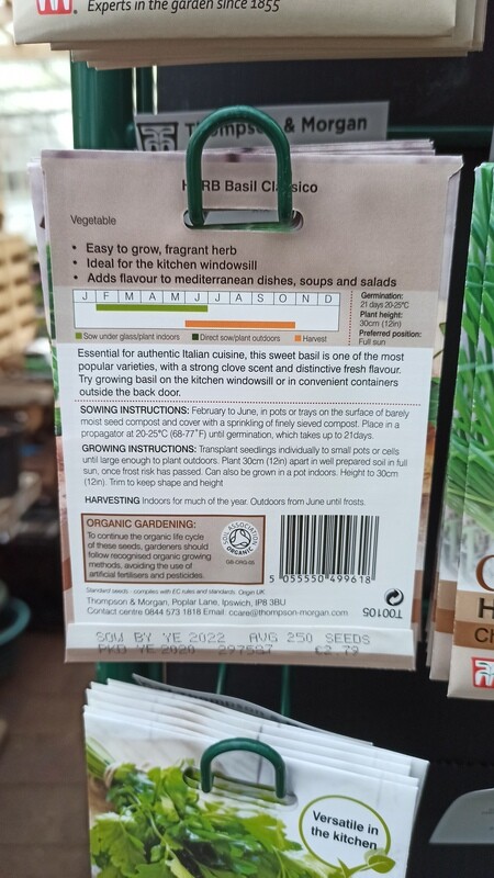 Organic - Herb Basil Classico