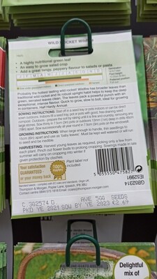 Herb - Wild Rocket Wildfire