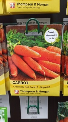 Carrot Chantenay Red Cored 3 - Supreme