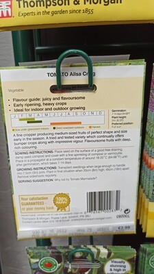 Tomato Ailsa Craig