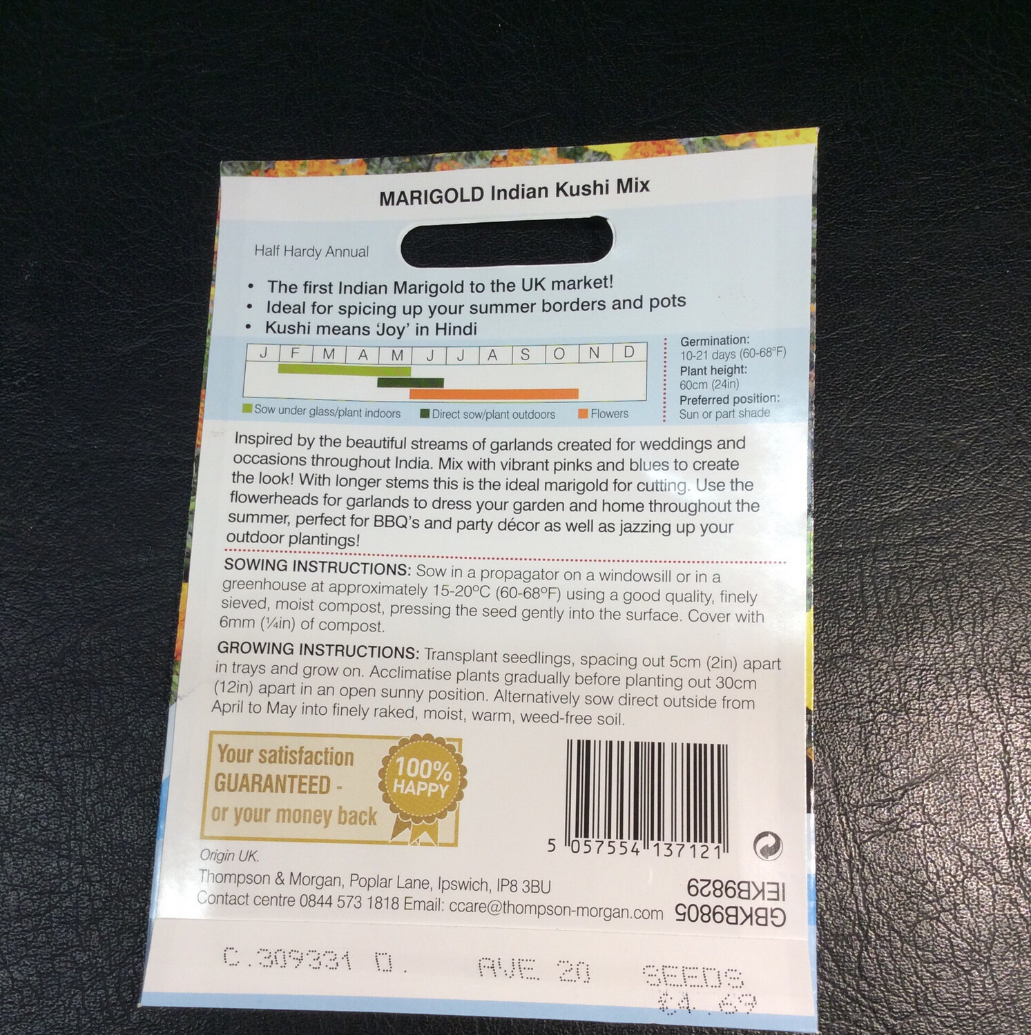 Marigold Indian Kushi Mix