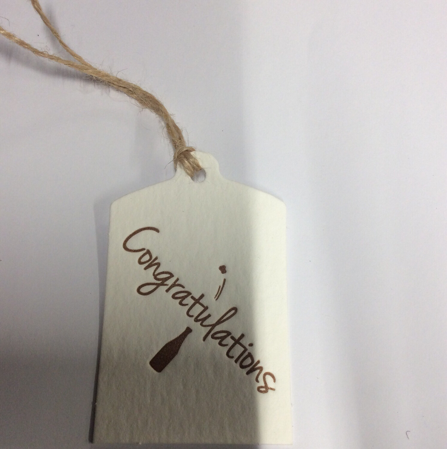 ”Congratulations” Label