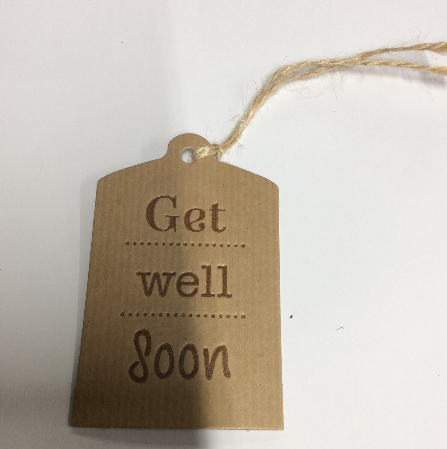 “Get Well Soon” Label