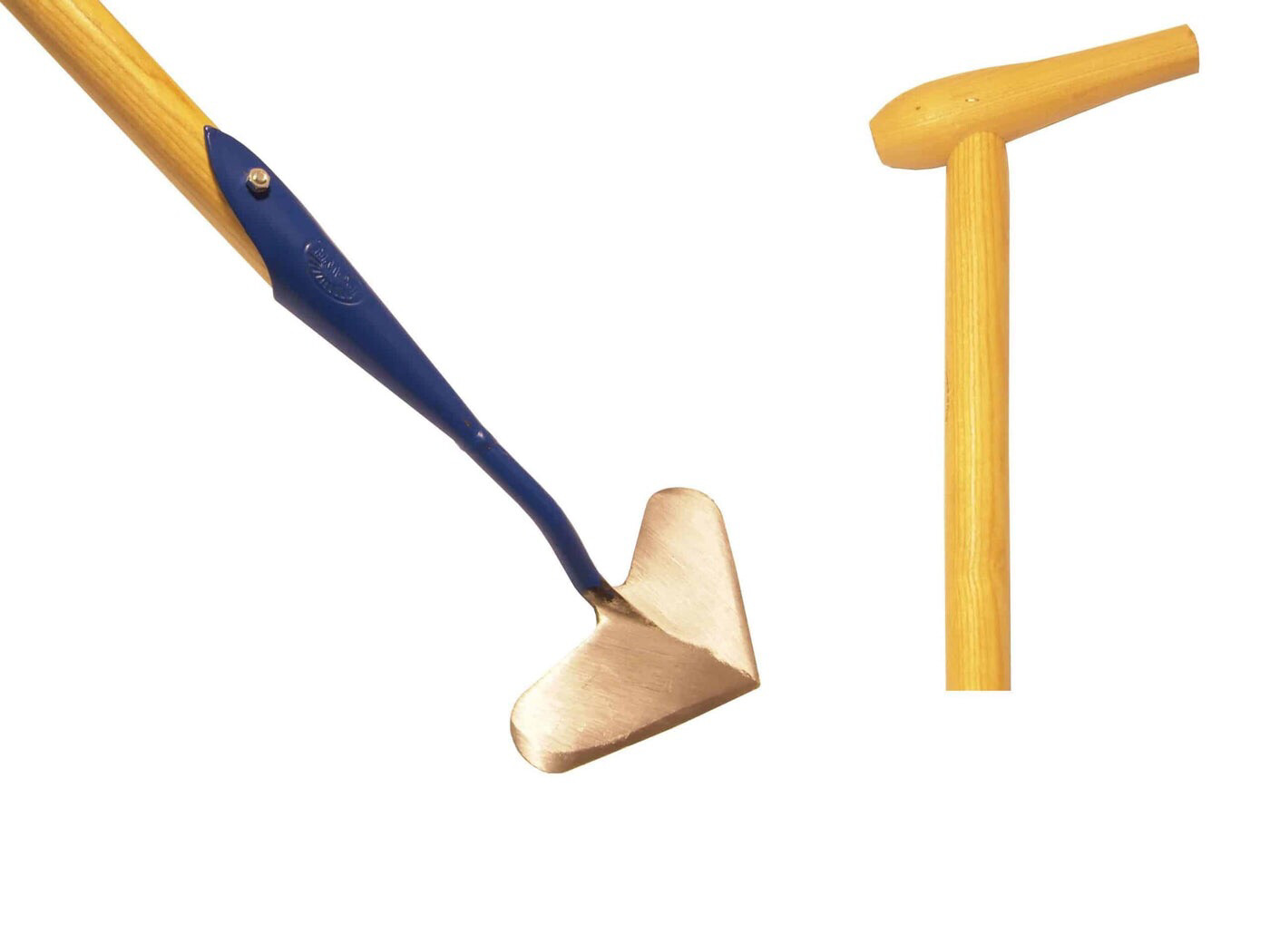 Heart Shaped Hoe with P-Grip Handle