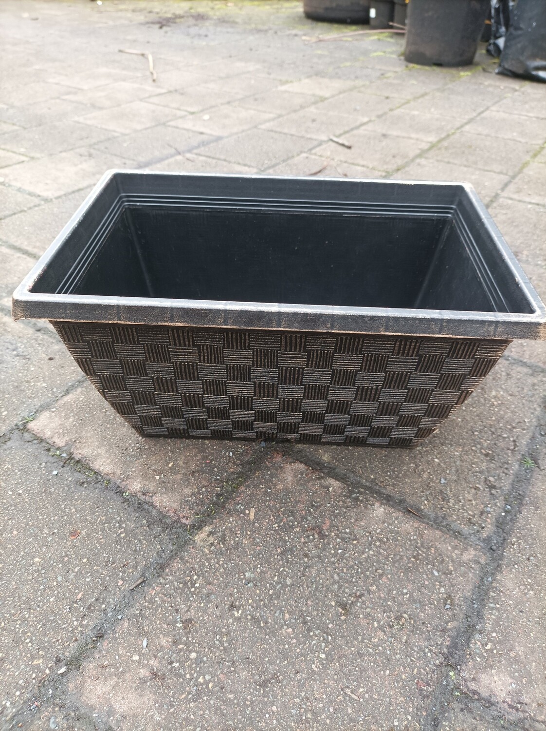 Weave Window Box - Copper - 30cm x 25cm