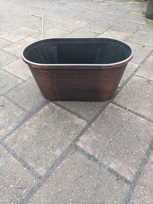 Mesh Oval Warm Copper - 35x20x16