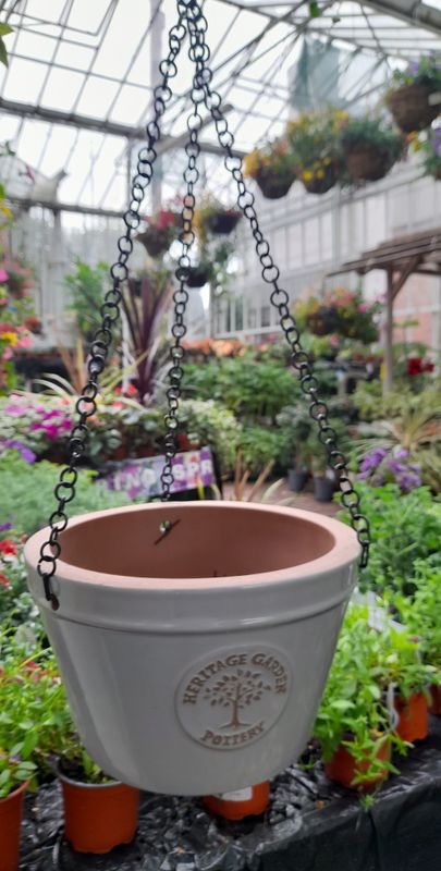 Heritage Garden Ceramic Hanging Pots (Large)