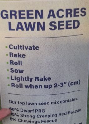 Green Acres Lawn Seed 5kg