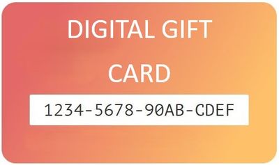 Digital Gift Card (Emailed)