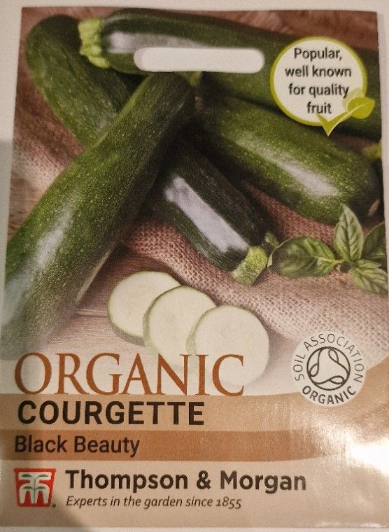 Organic- Courgette &#39;&#39;Black Beauty&#39;&#39;