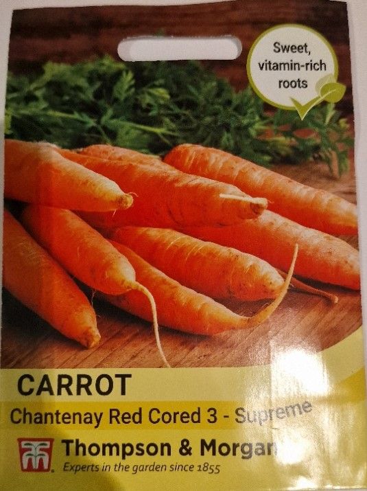 Carrot - Chantenay Red Cored 3-Supreme