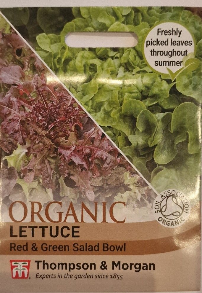 Organic Lettuce - Red &amp; Green Salad Bowl