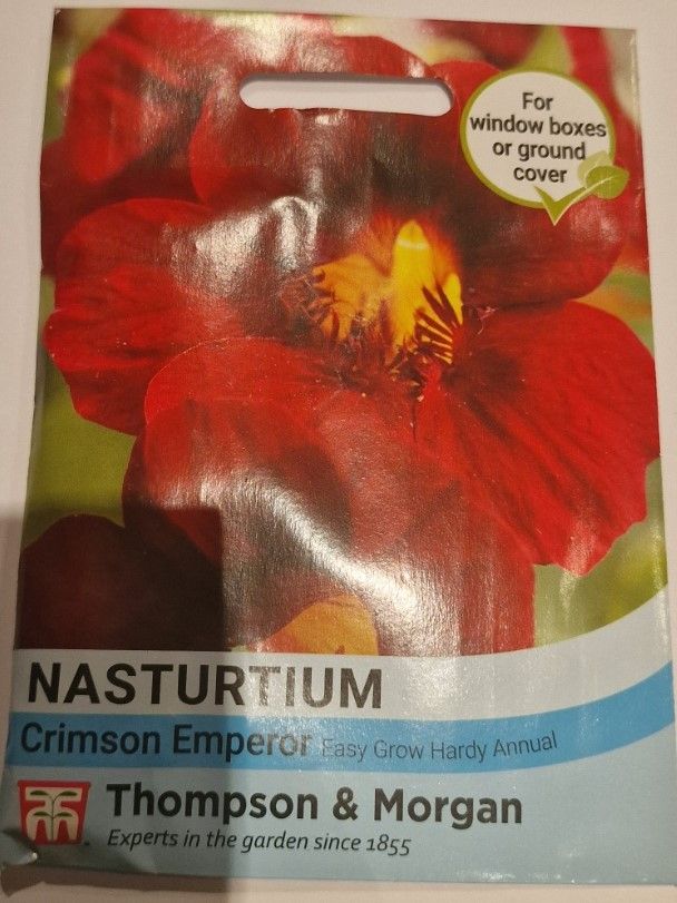 Nasturtium - Crimson Emperor