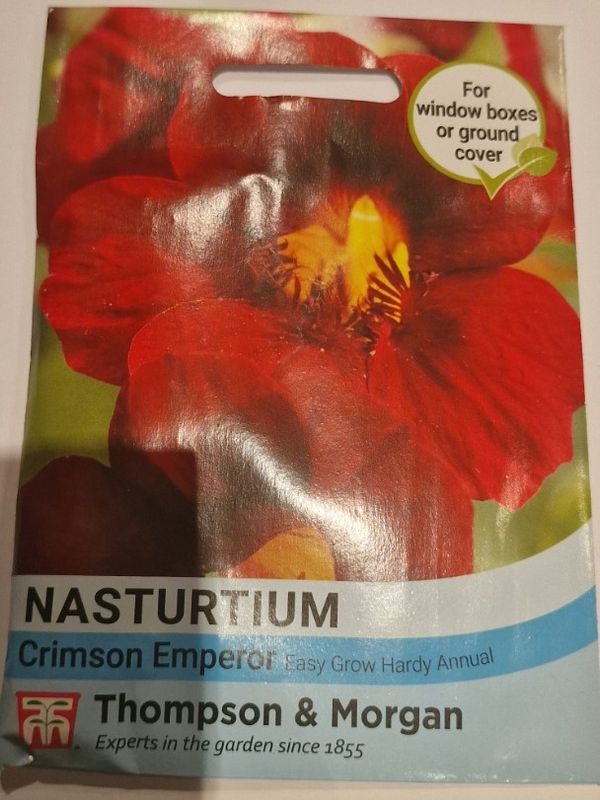 Nasturtium - Crimson Emperor