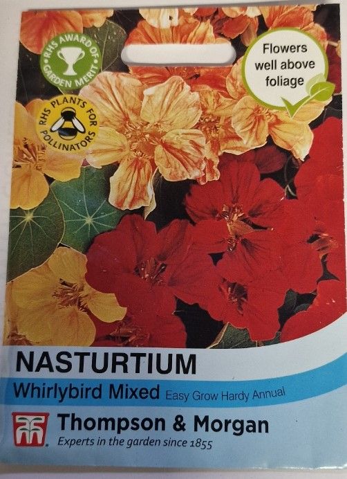 Nasturtium - Whirlybird mixed