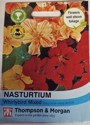 Nasturtium - Whirlybird mixed
