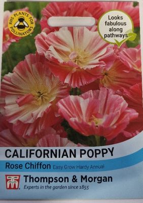 Californian Poppy- Rose Chiffon