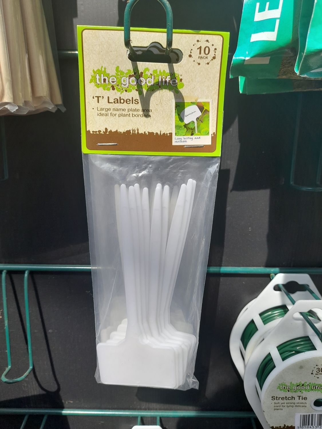 &#39;T&#39; Labels - durable with large name plate area