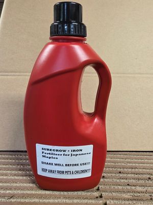 SUREGROW / SURE GROW with IRON fertiliser for Japanese Maples