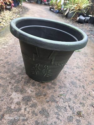 Tuscany Olive Planter Green 33cm