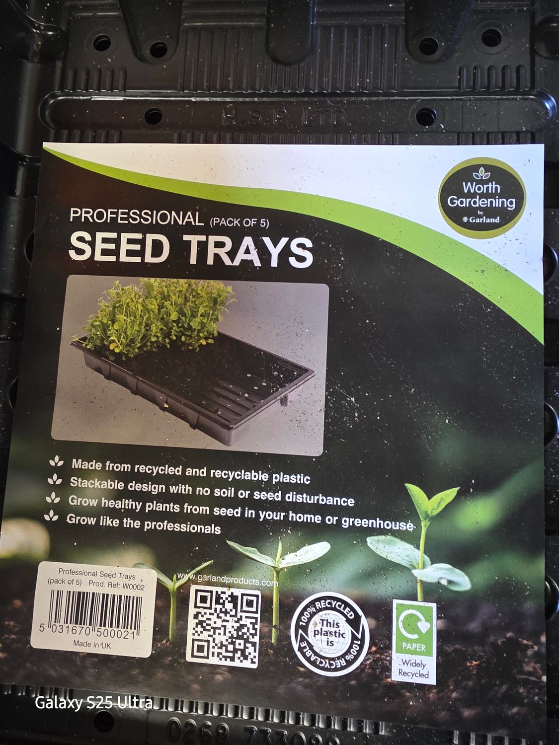 5 Seed Trays