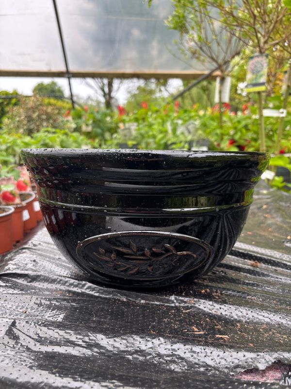 Olive Bowl 30cm Black