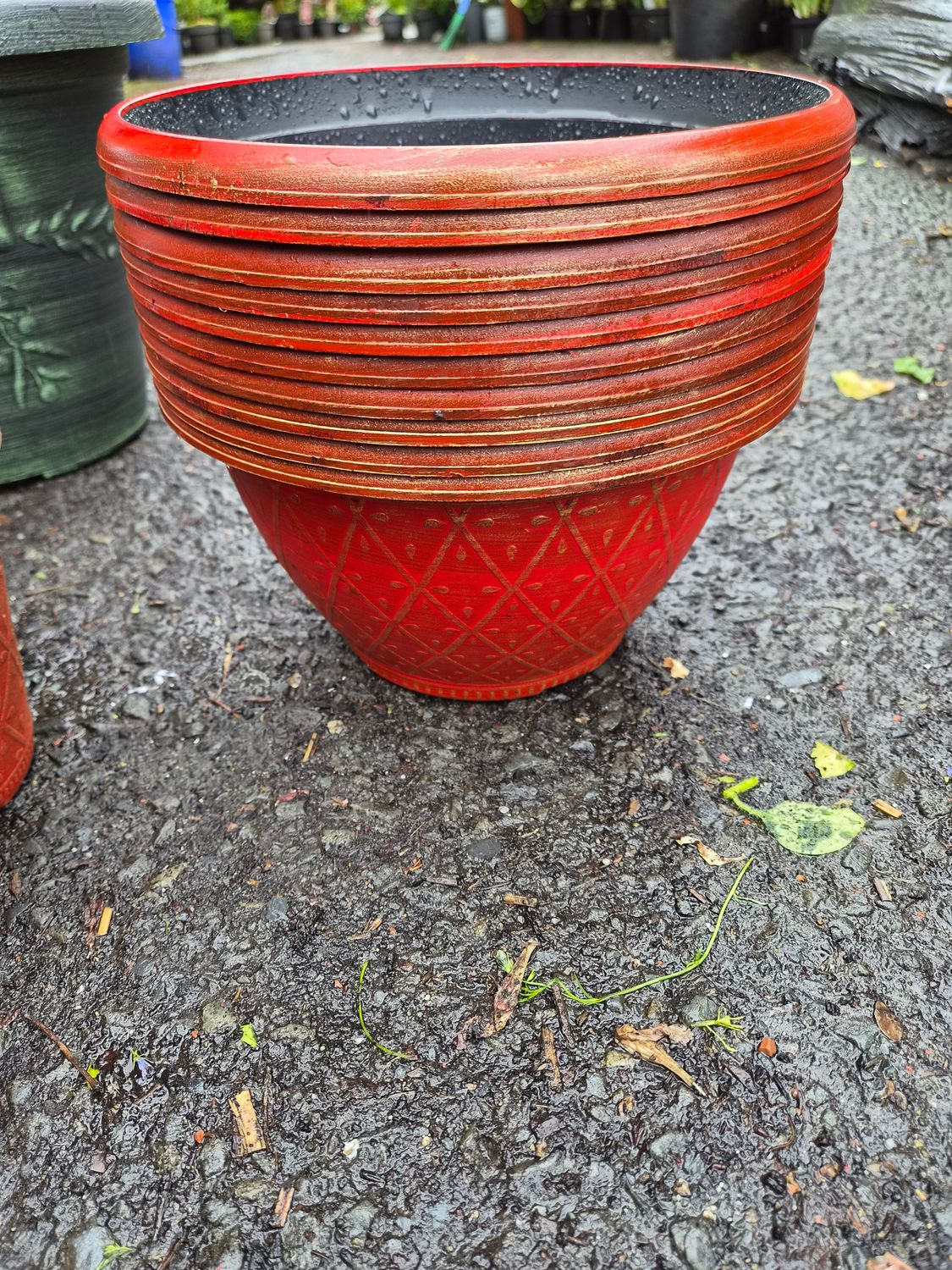 PRISMA BOWL 25CM RED