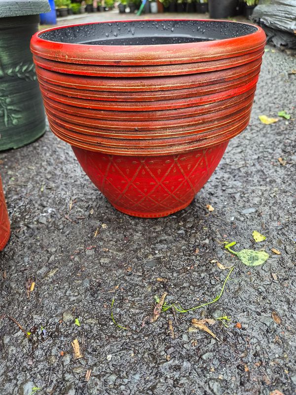 PRISMA BOWL 25CM RED